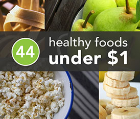 44 Healthy Foods Under $1 image