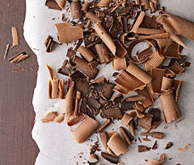 shaved chocolate